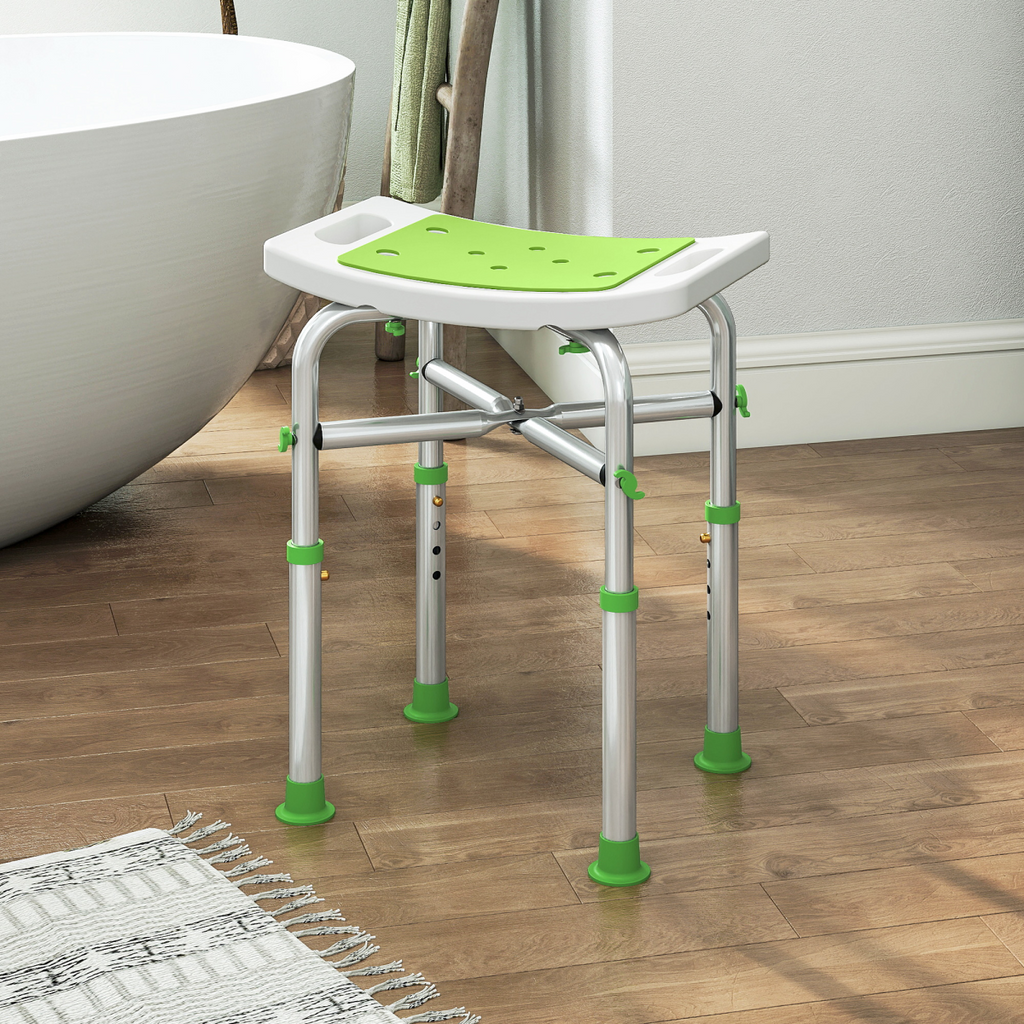 Bath / Shower Stool, Adjustable Height - Max 150kg