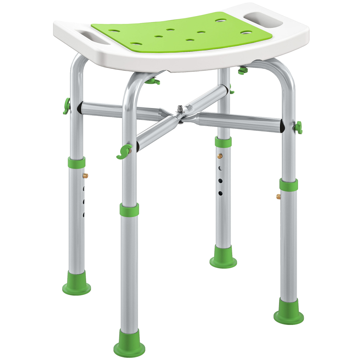 Bath / Shower Stool, Adjustable Height - Max 150kg