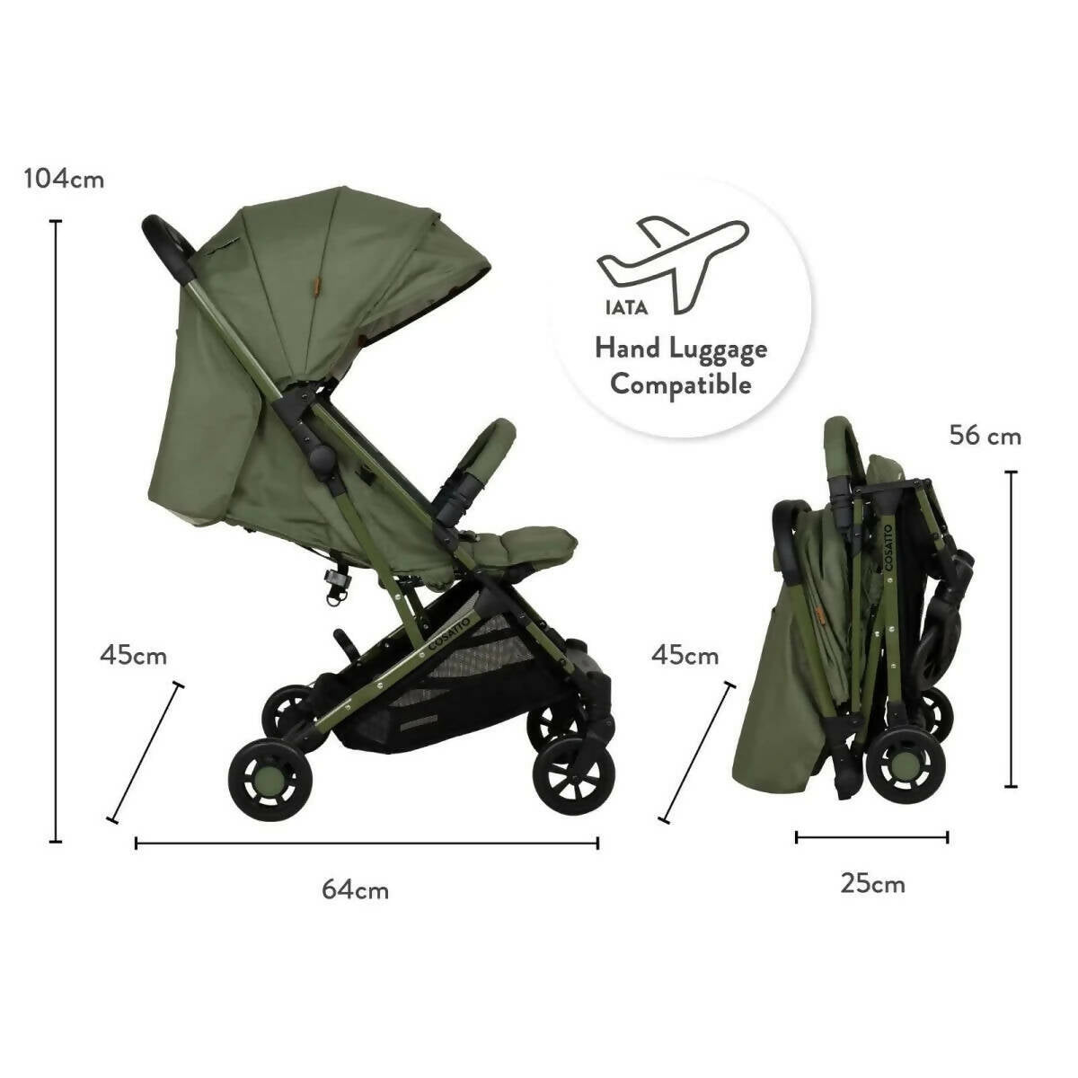 Cosatto Yo! Stroller - Hoglet