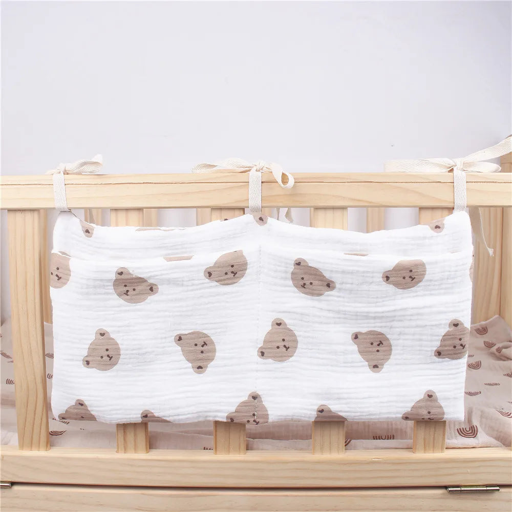 Baby Crib Storage Pockets