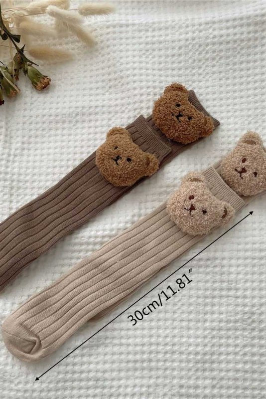 Cozy Crew Club - The Bear Knee Socks - Super Soft