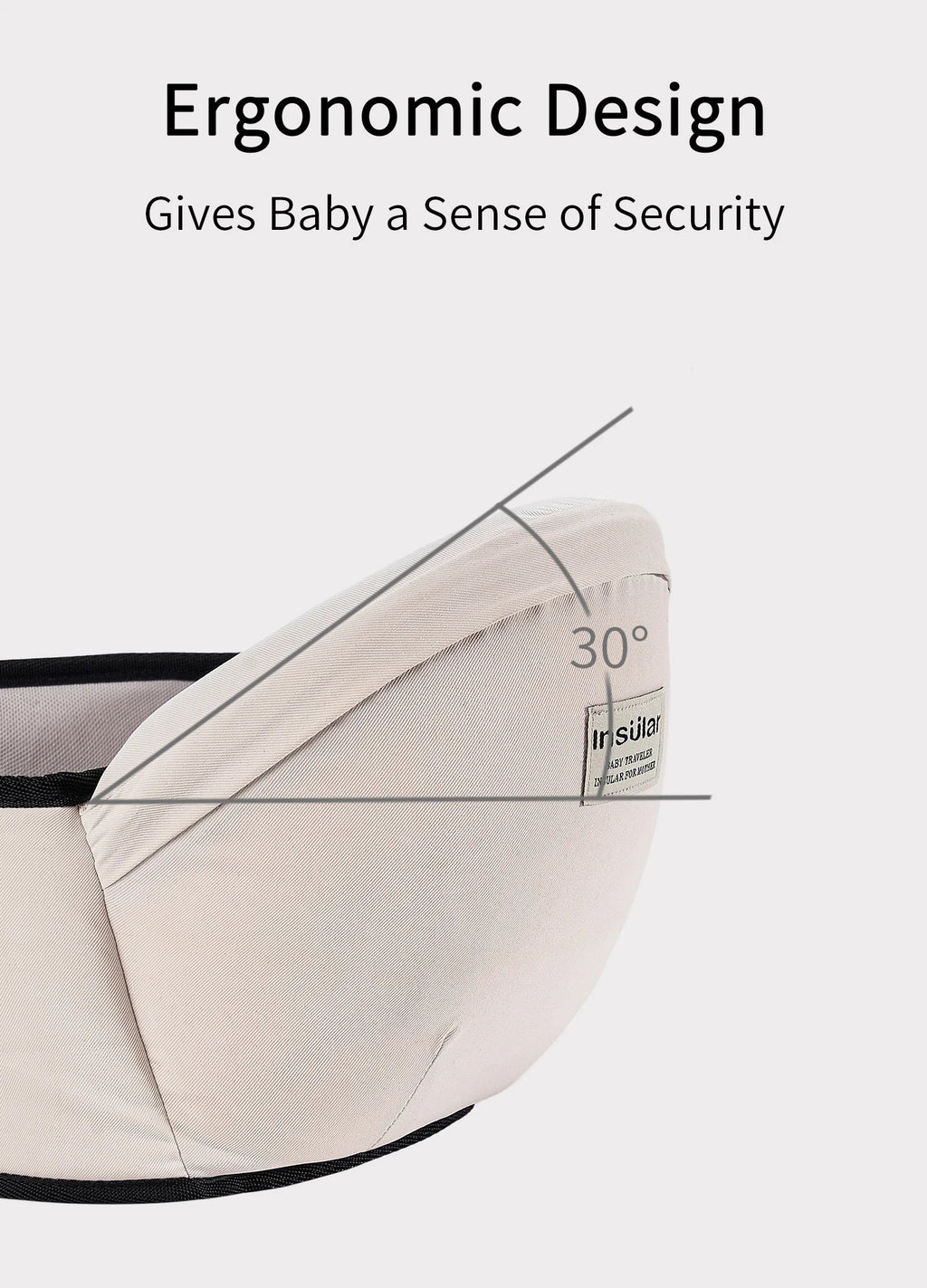 Hip Seat Style Baby Carrier