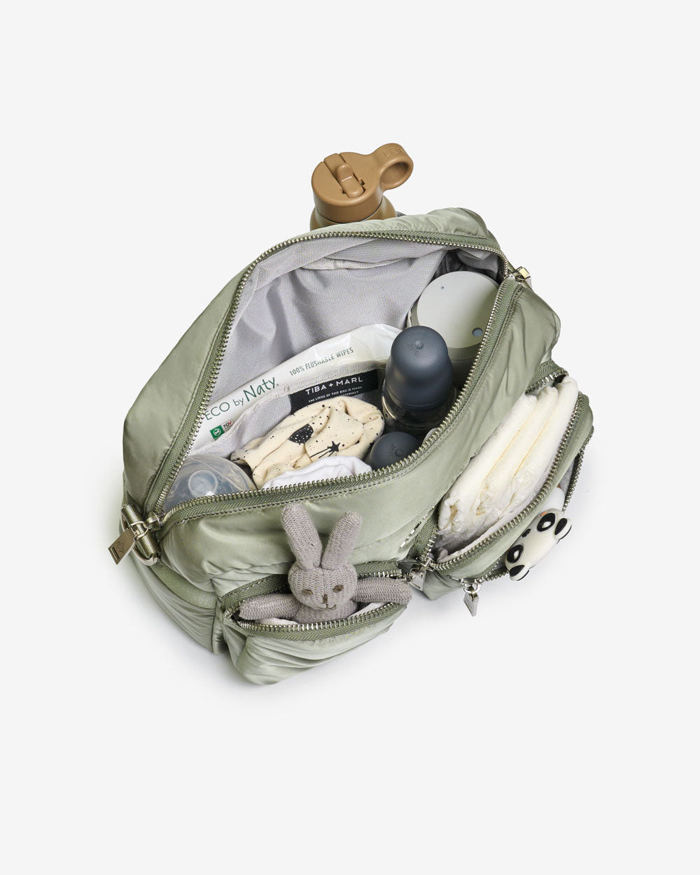 Tiba+Marl Axel Buggy Organiser / Changing Bag Sage