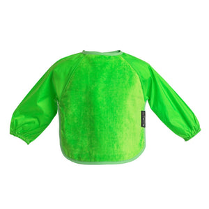 2 PACK - Mum 2 Mum Long Sleeved Wonder Bibs in Red / Lime