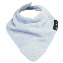 3 PACK - Mum 2 Mum Teething Bandana Wonder Bib - Navy / Baby Blue / Grey