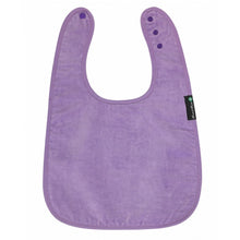 Adult Back Opening Apron Purple Flat