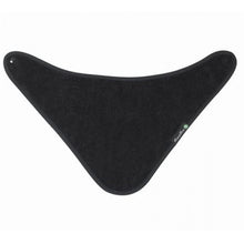 Youth Bandana bib Black flat