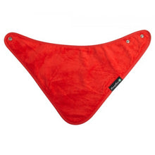 Youth Bandana bib Red flat