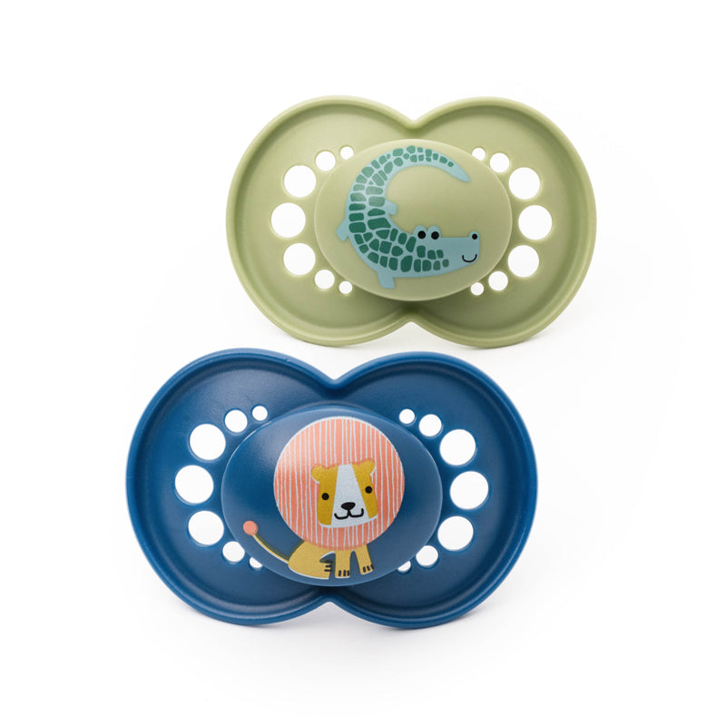 MAM Original Soother Blue Cute - 6-18m - 2 Pack