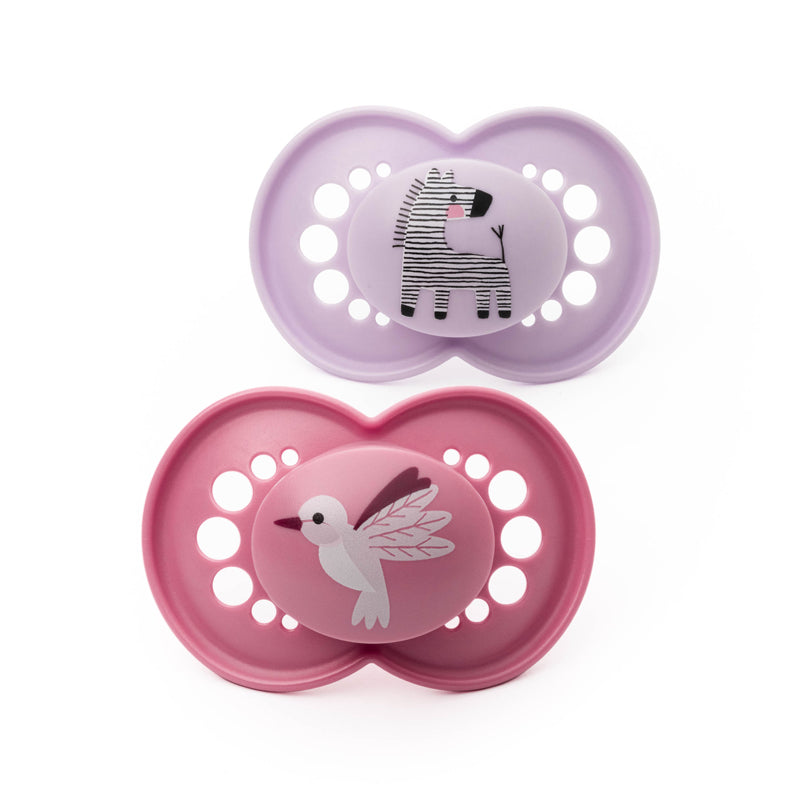MAM Original Soother Pink Cute - 6-18m - 2 Pack