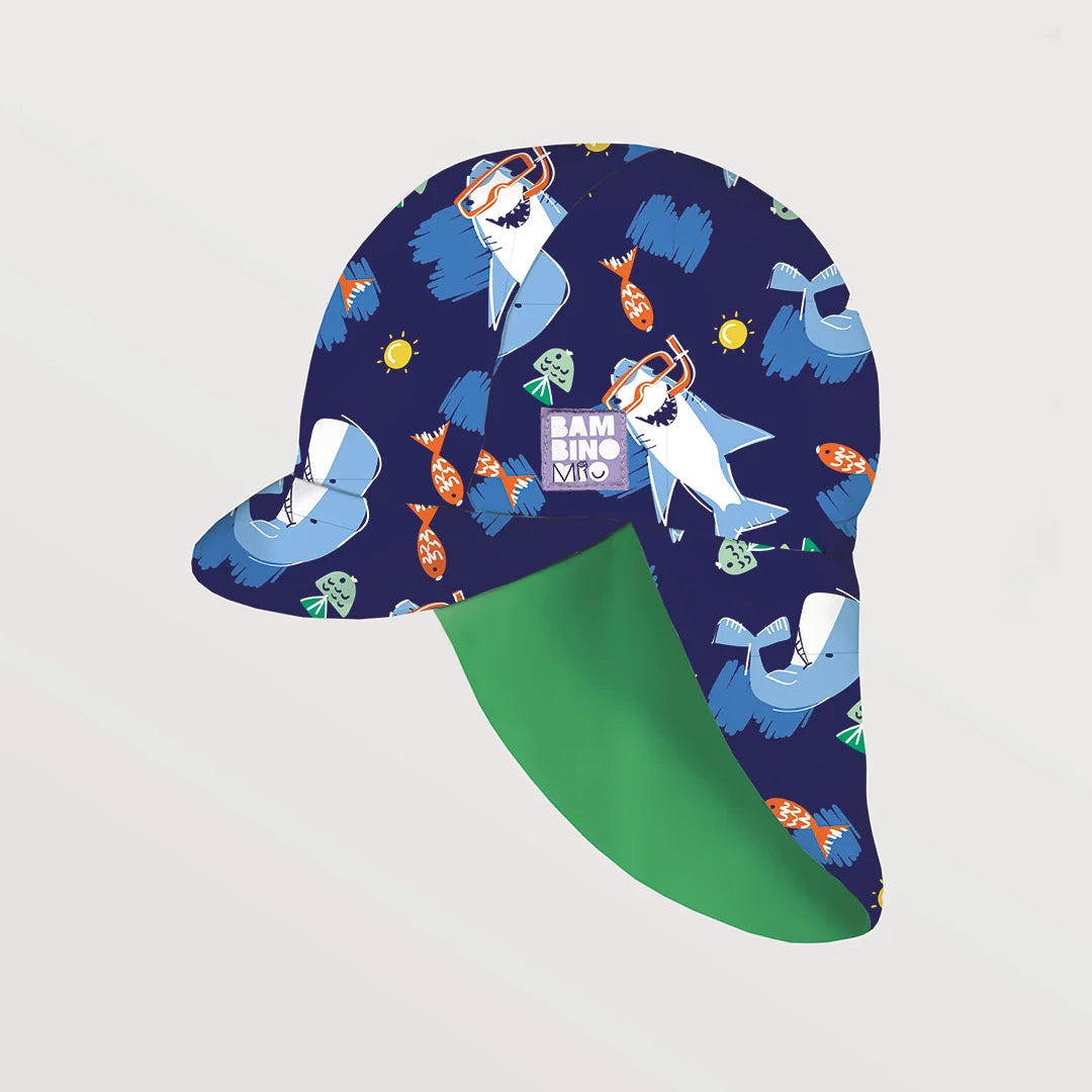 UPF 40+ Reversible Swim Hat