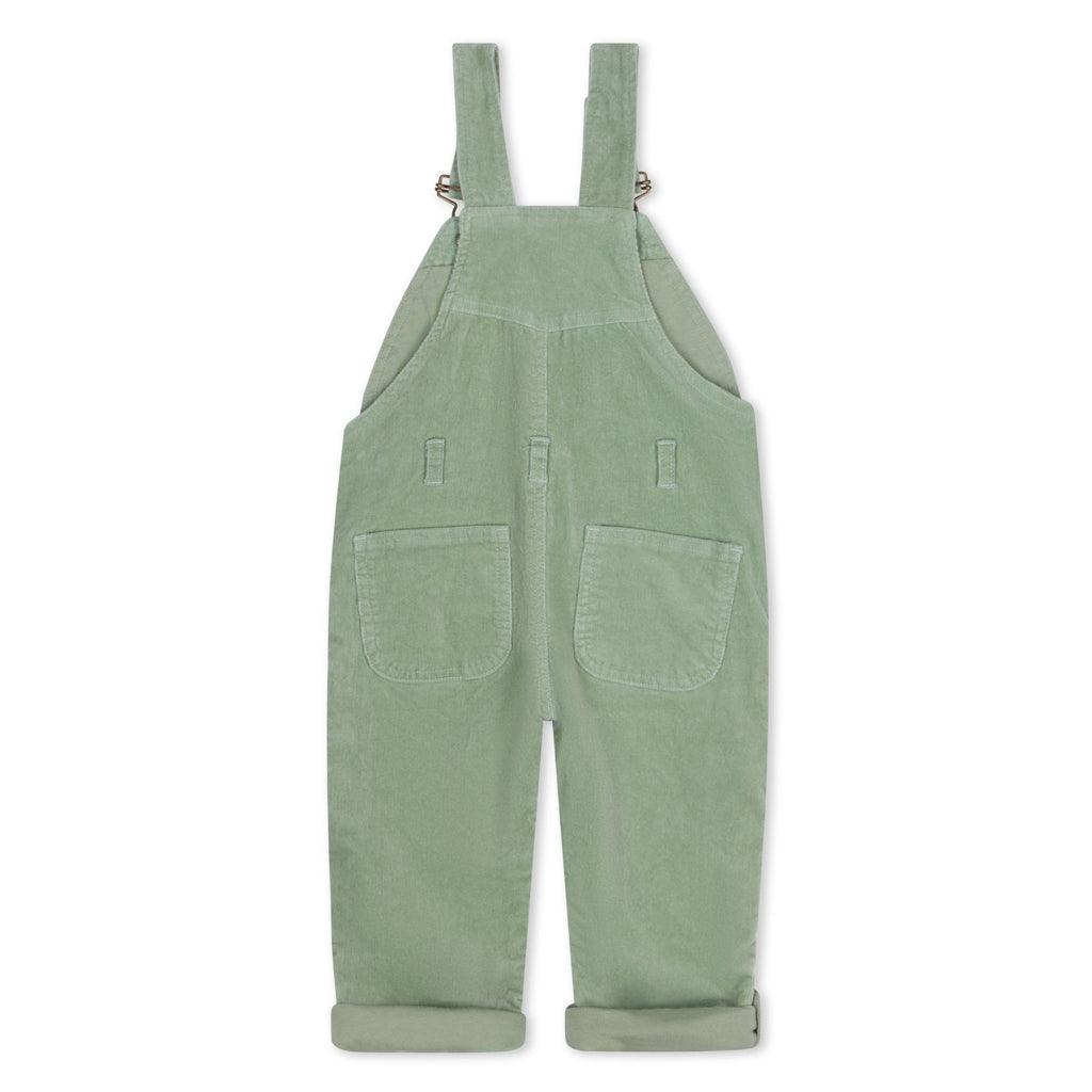 Dotty Dungarees Corduroy Dungarees - Sage