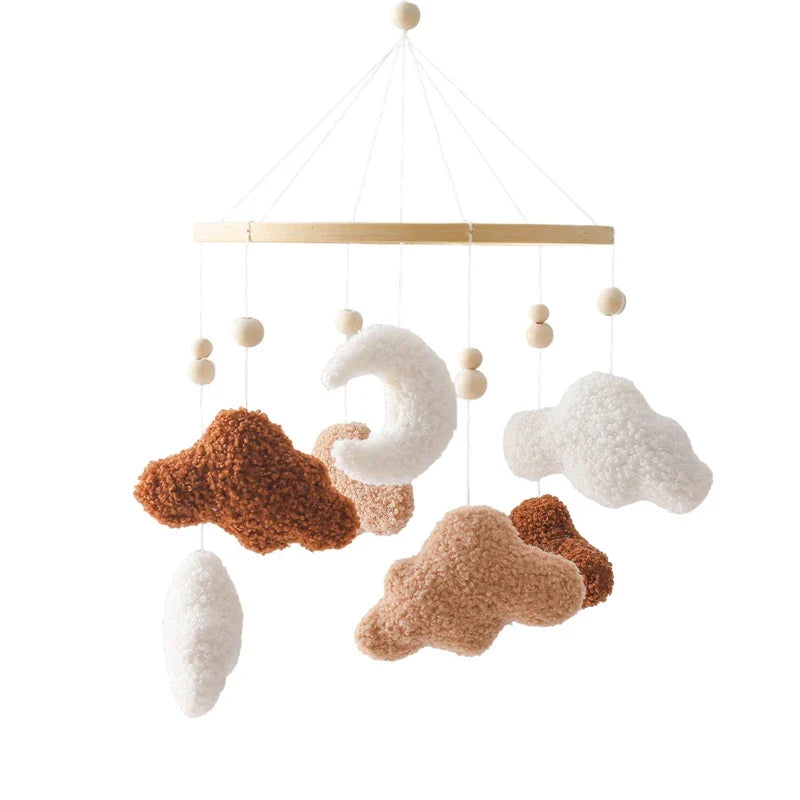 Wooden Nursery Mobile with Many Designs