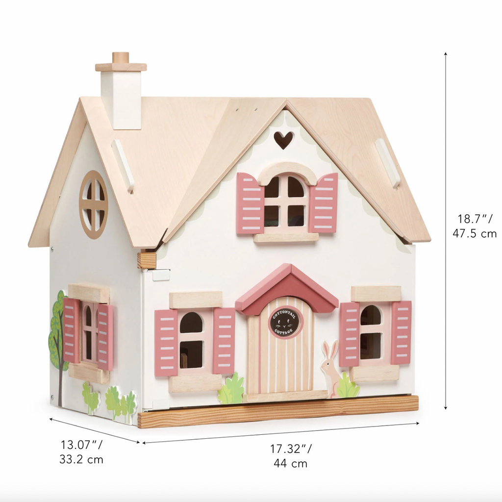 Cottontail Cottage Wooden Dolls House