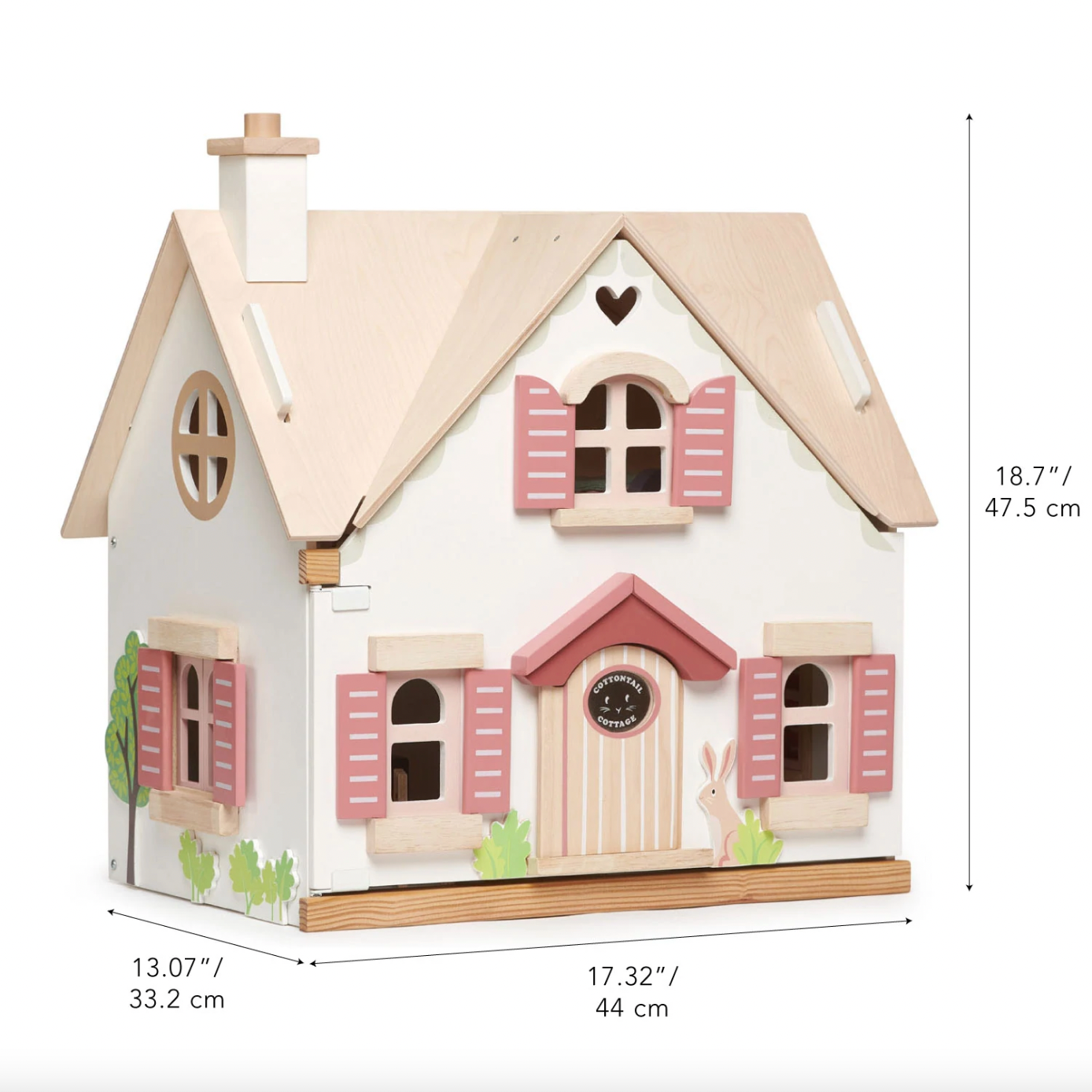 Cottontail Cottage Wooden Dolls House