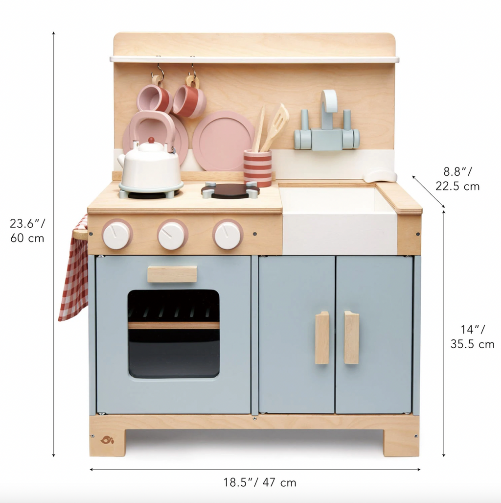 Wooden Home Kitchen Playset