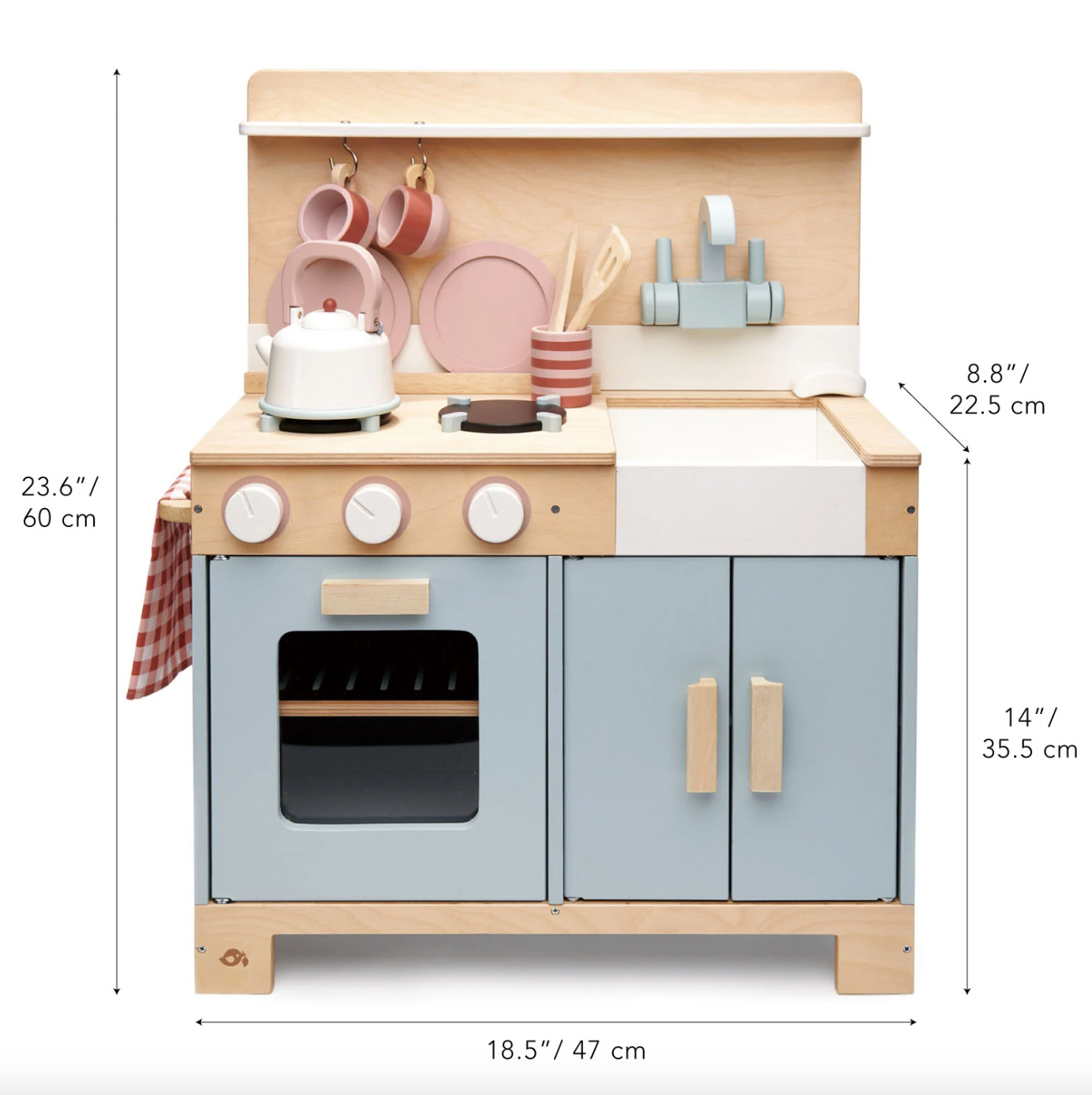 Wooden Home Kitchen Playset