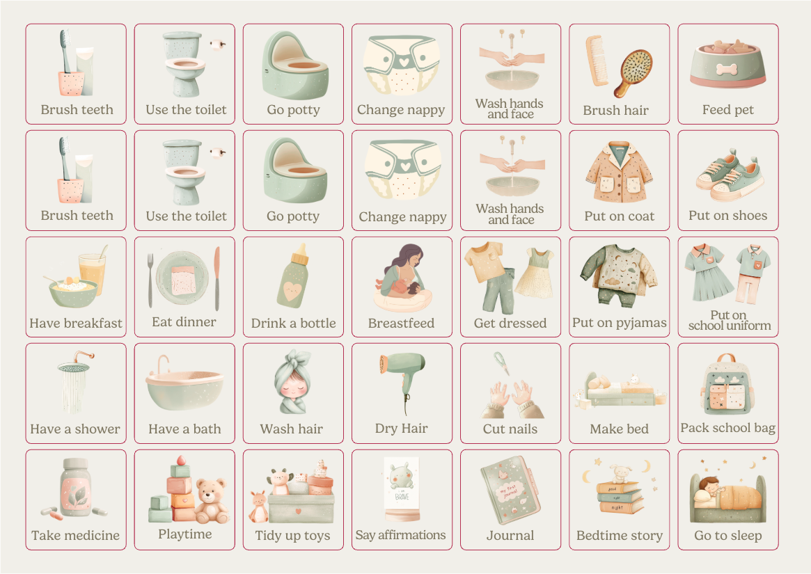 Little Goose Routine Kids Planner