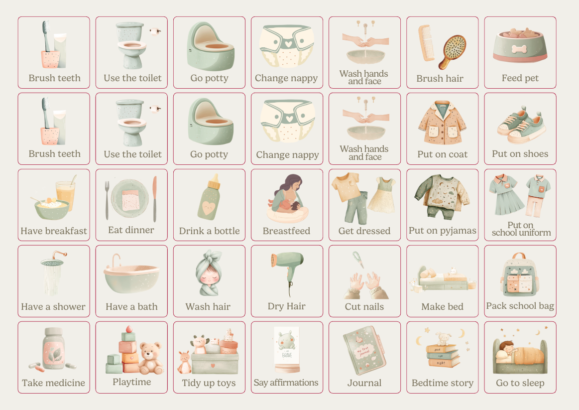 Little Goose Routine Kids Planner