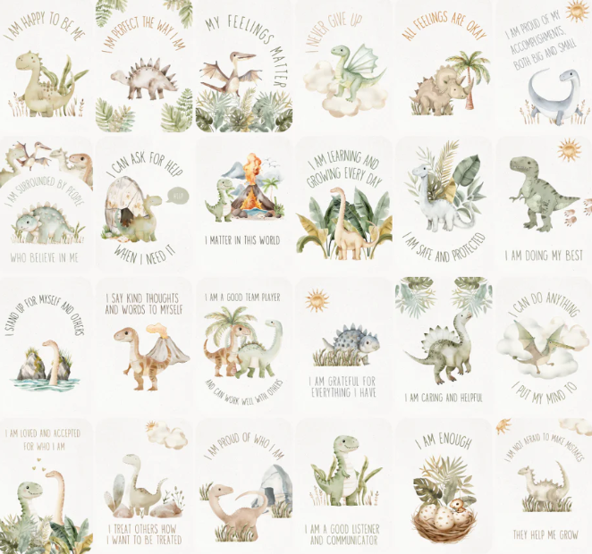 Little Goose Affirmation Cards for Bigger Kids