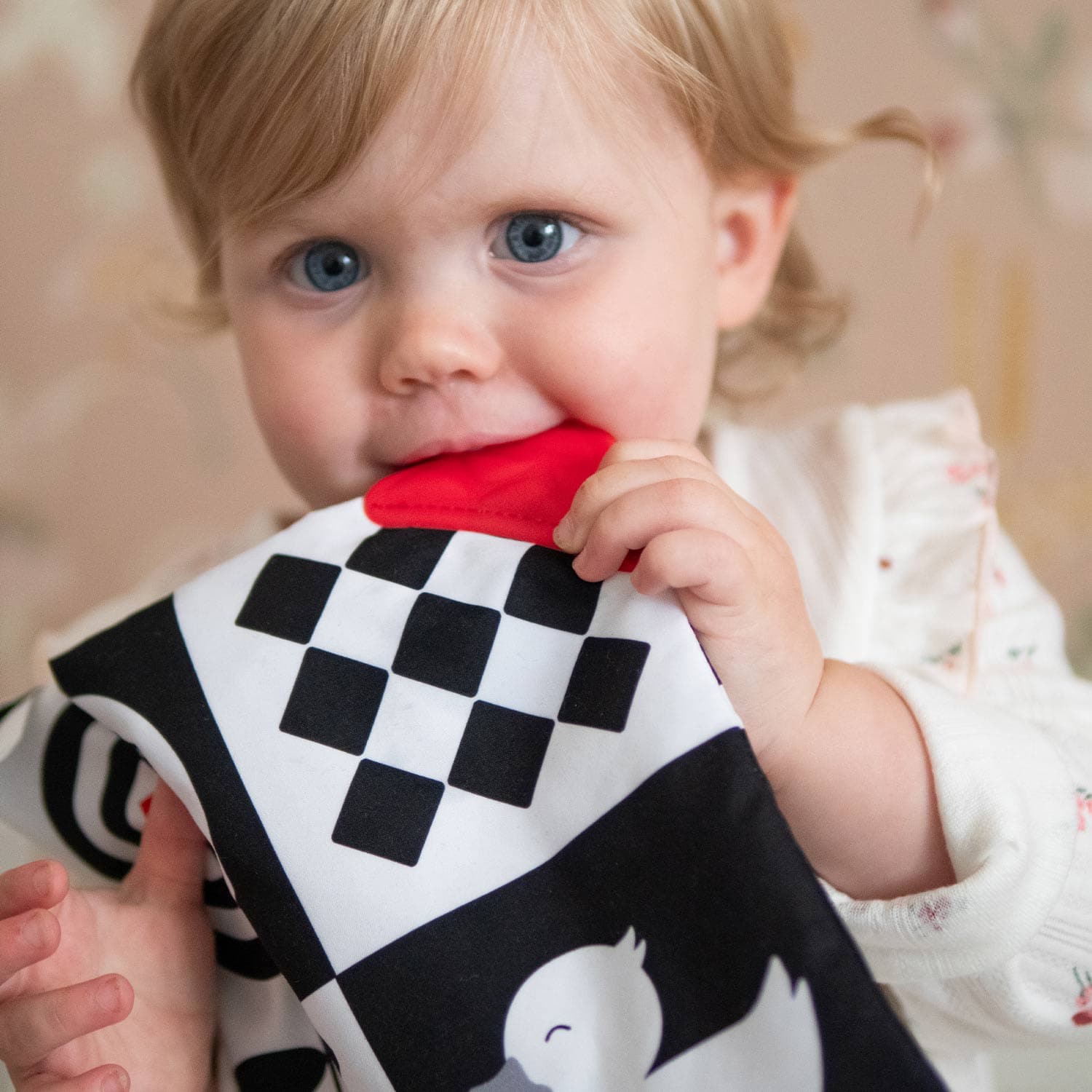 Priya & Peanut Sensory Crinkle Square