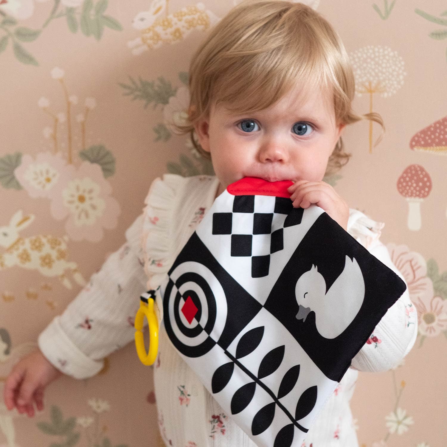 Priya & Peanut Sensory Crinkle Square