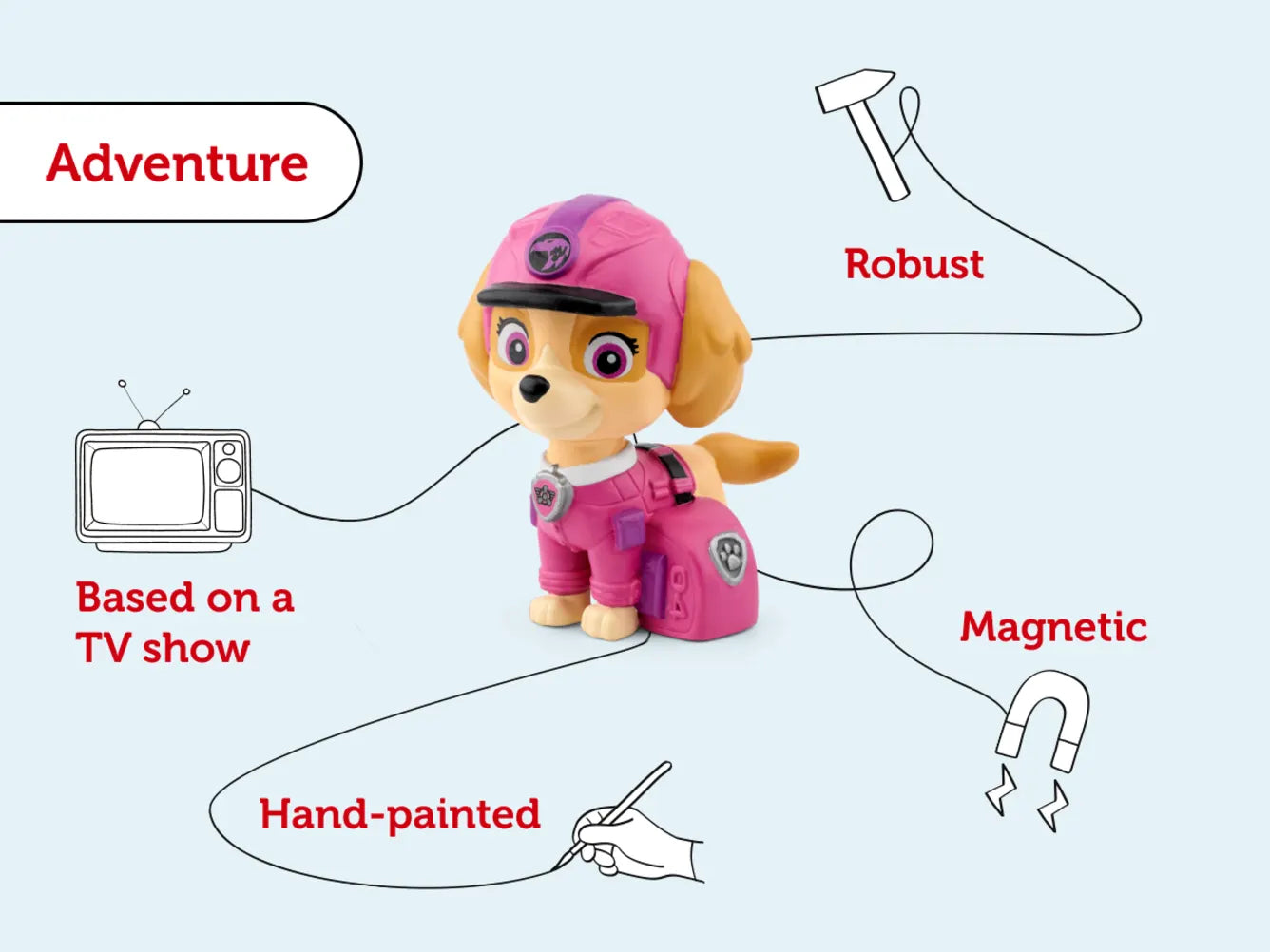 Tonies Story Character - Paw Patrol - Jungle Pups Skye (relaunch)