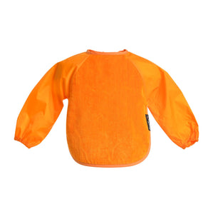 2 PACK - Mum 2 Mum Long Sleeved Wonder Bibs in Navy / Orange