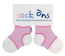 Sock Ons - 3 Pack - 12-18 Months - Blue, White or Pink