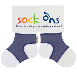 Sock Ons - 3 Pack - 0-6 Months - All One Colour