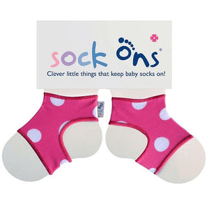 Sock Ons - 3 Pack - 6-12 Months - All One Colour