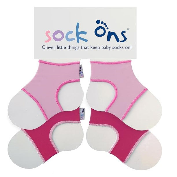 Sock Ons - 6-12 Months - Buy Two & Save - PINKS & UNISEX