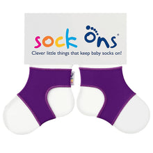 Sock Ons - 3 Pack - 6-12 Months - All One Colour