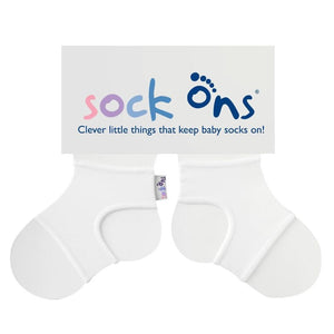 Sock Ons - 3 Pack - 6-12 Months - All One Colour