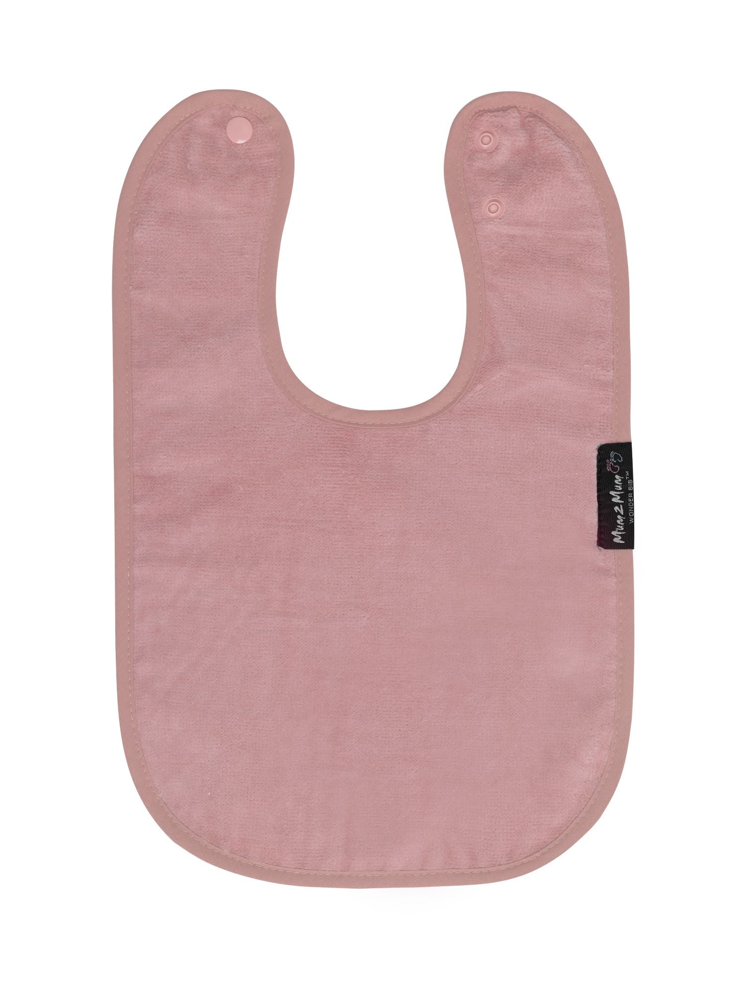 Dusty Pink Bibs & Teether Gift Set