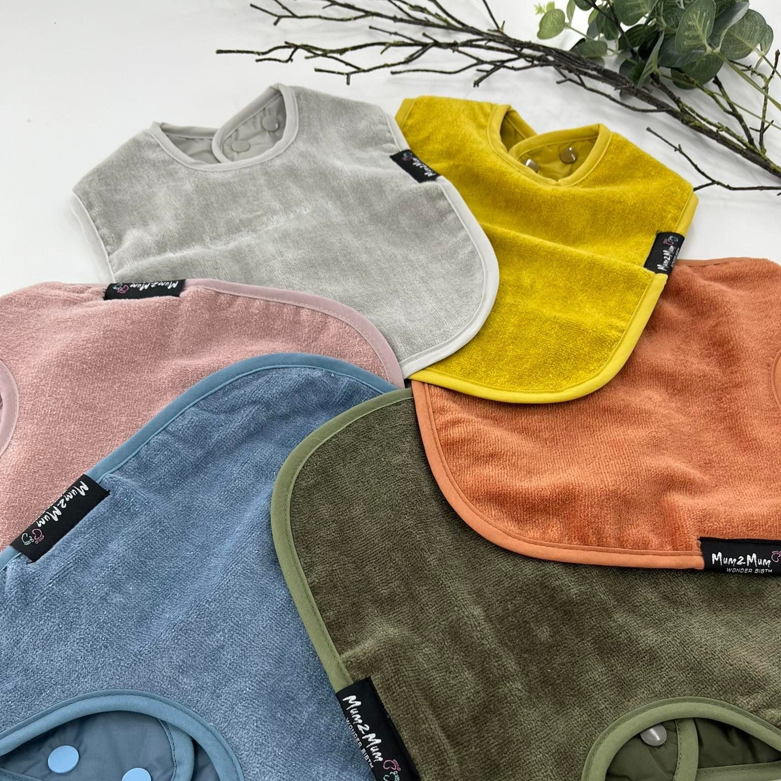 Mum 2 Mum Standard Wonder Bib - 22 Colours