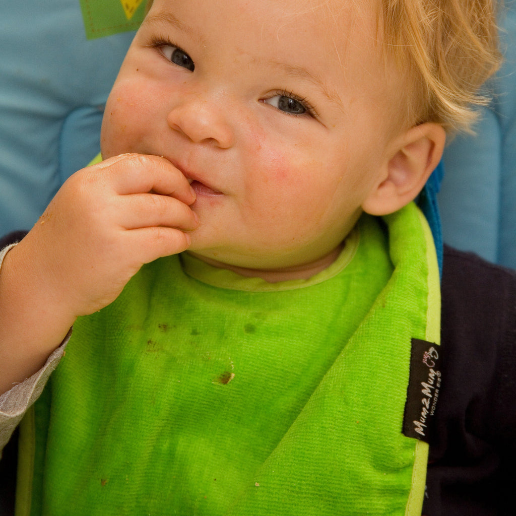 3 PACK - Mum 2 Mum Standard Bibs - Red / Lime / Teal