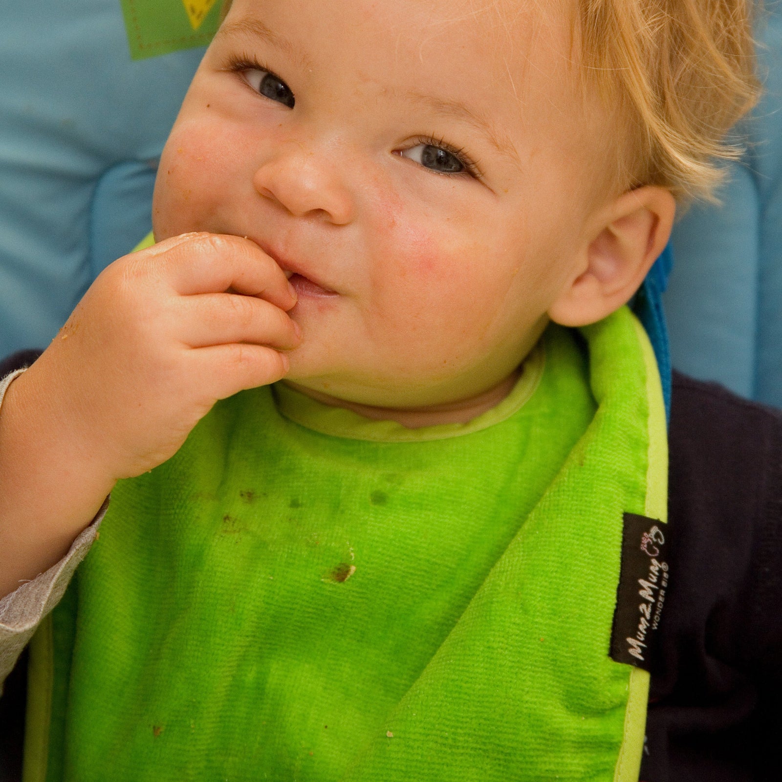 3 PACK - Mum 2 Mum Standard Bibs - Red / Lime / Teal