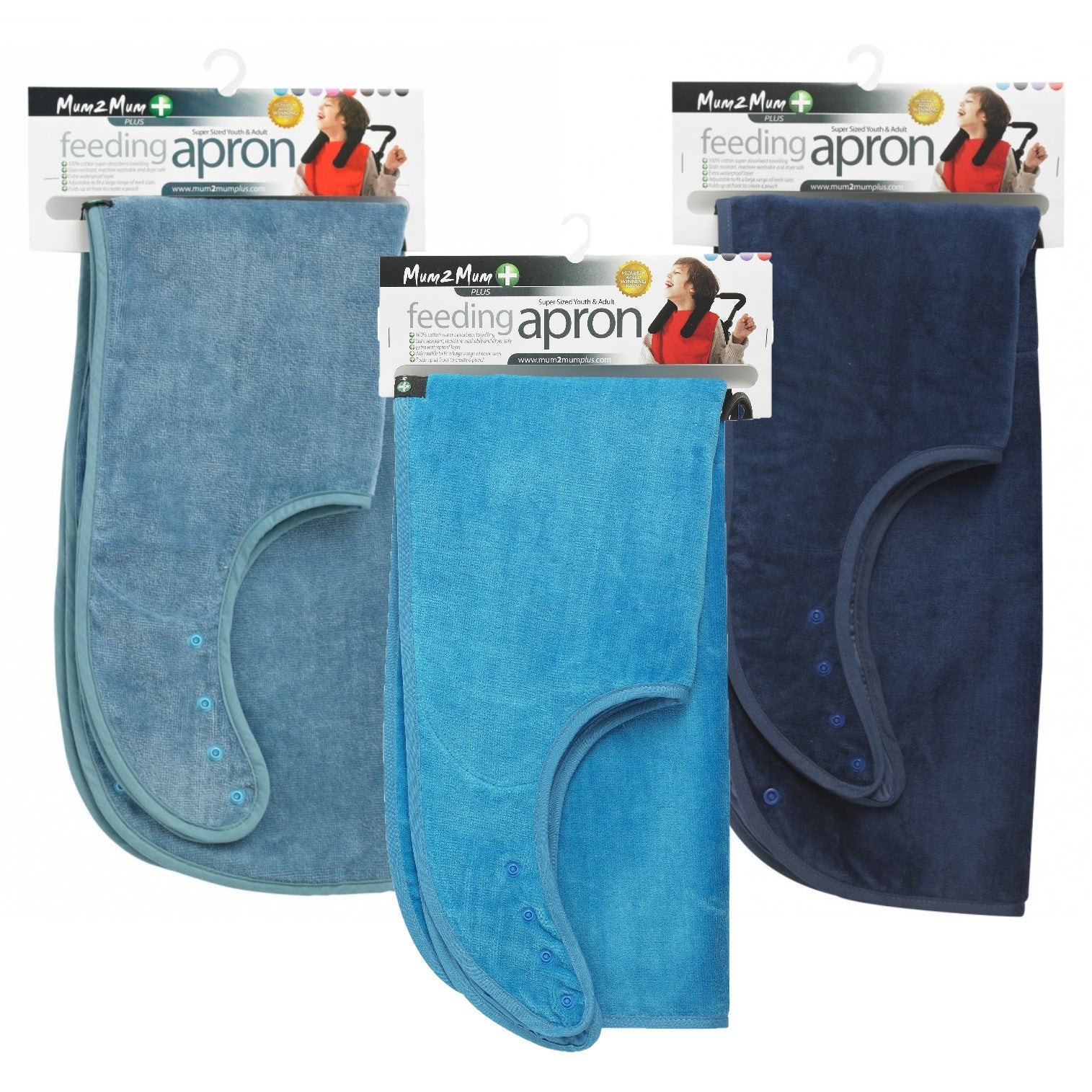 Mum 2 Mum PLUS SuperSized Clothing Protector - Navy Blue