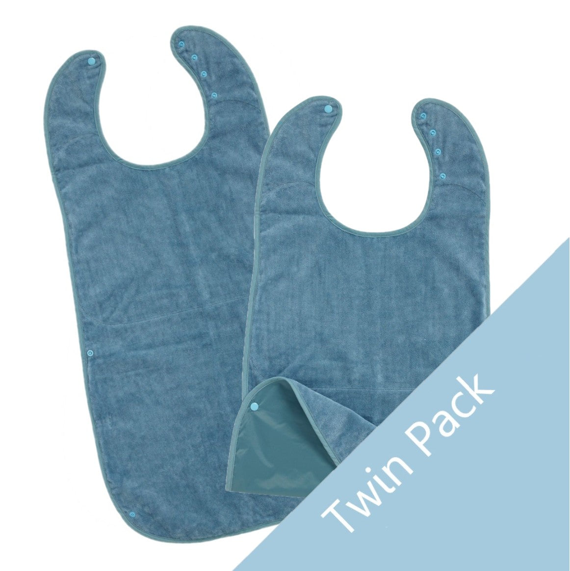 2 PACK - Mum 2 Mum PLUS Supersized Clothing Protectors - 2 THE SAME COLOUR