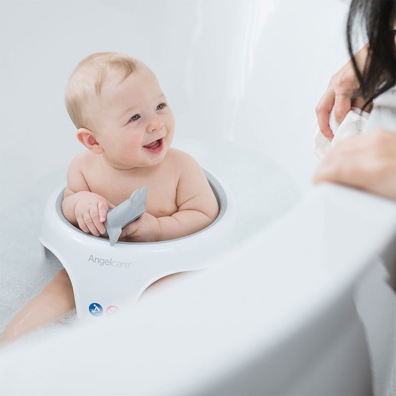 Angelcare Soft-Touch Bath Seat - Grey