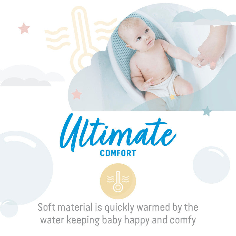 Angelcare Soft-Touch Bath Support Aqua