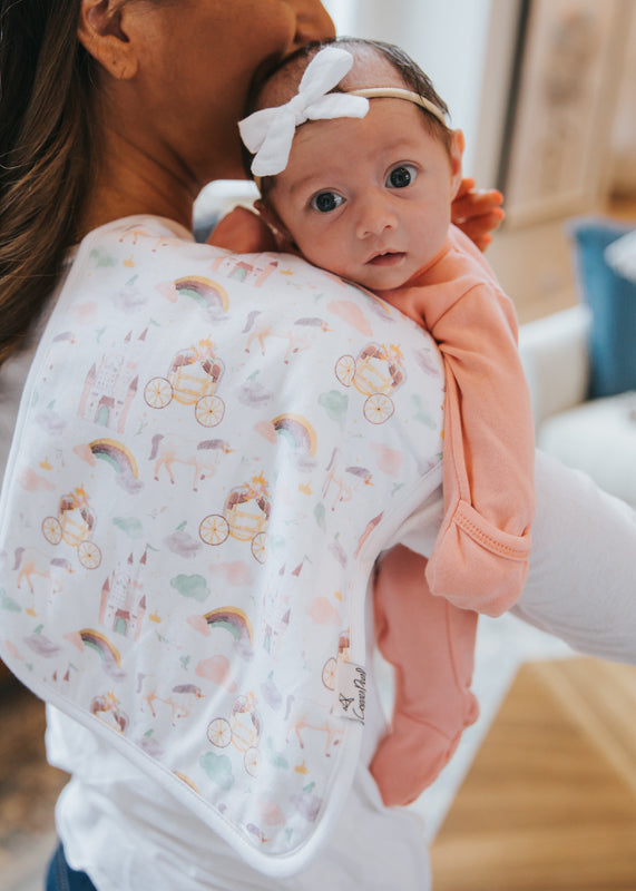 Copper Pearl Premium Burp Cloths - Enchanted - 3 Pack