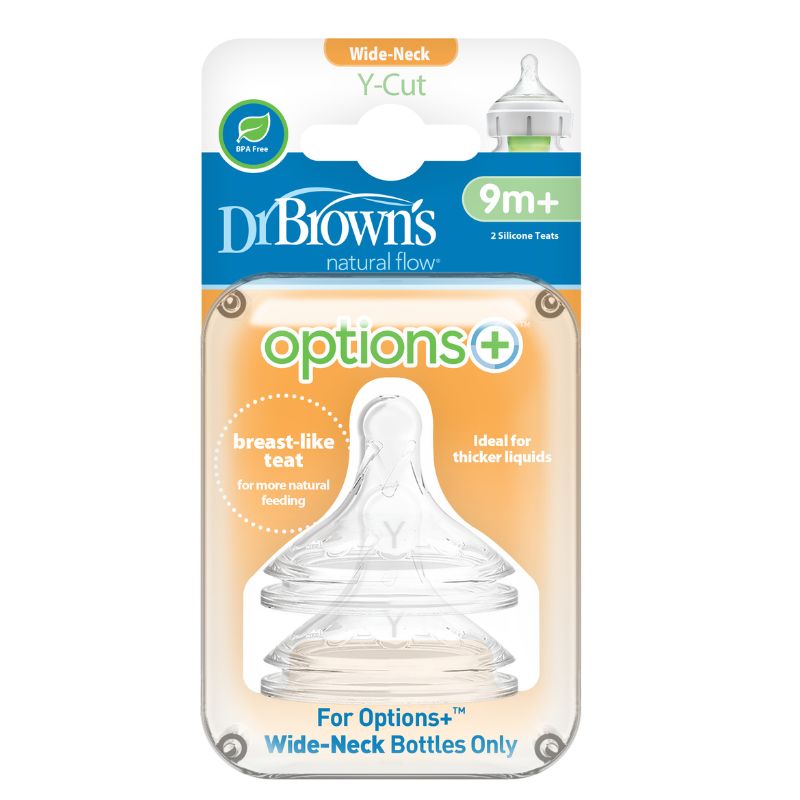 Dr. Brown's Options+ Teat Y Cut - 2 Pack