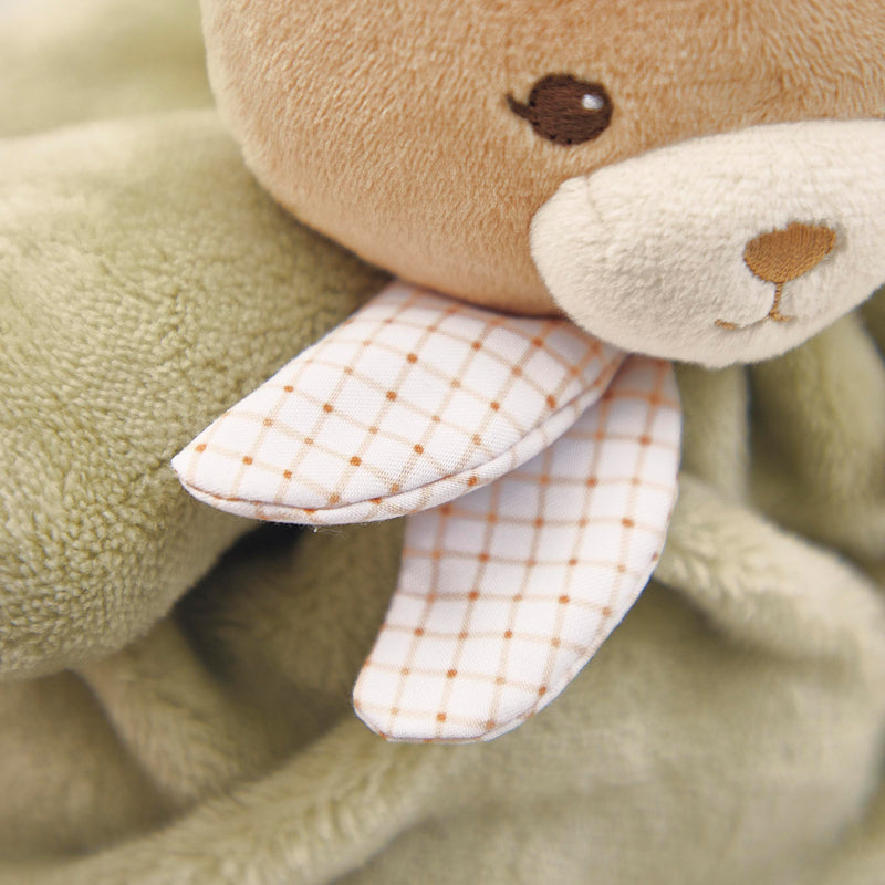 Kaloo Intemporel Chubby Bear Green - 17cm