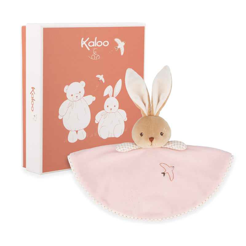 Kaloo Intemporel Doudou Round Rabbit - Pink