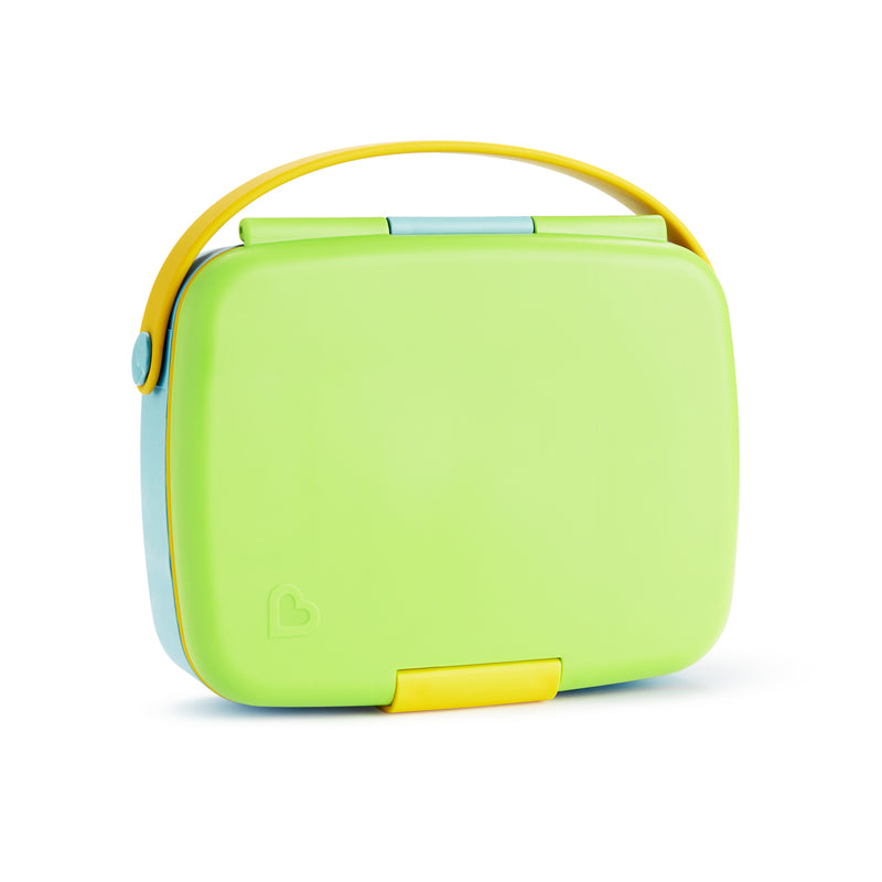 Munchkin Lunch Bento Box With Utensils - Green