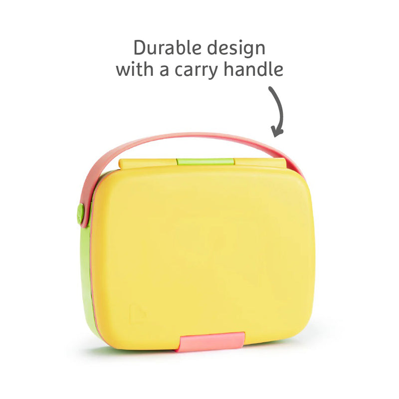 Munchkin Lunch Bento Box With Utensils - Pink