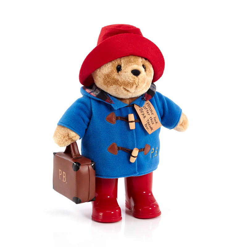 Paddington Bear with Boots and Suitcase - 34cm