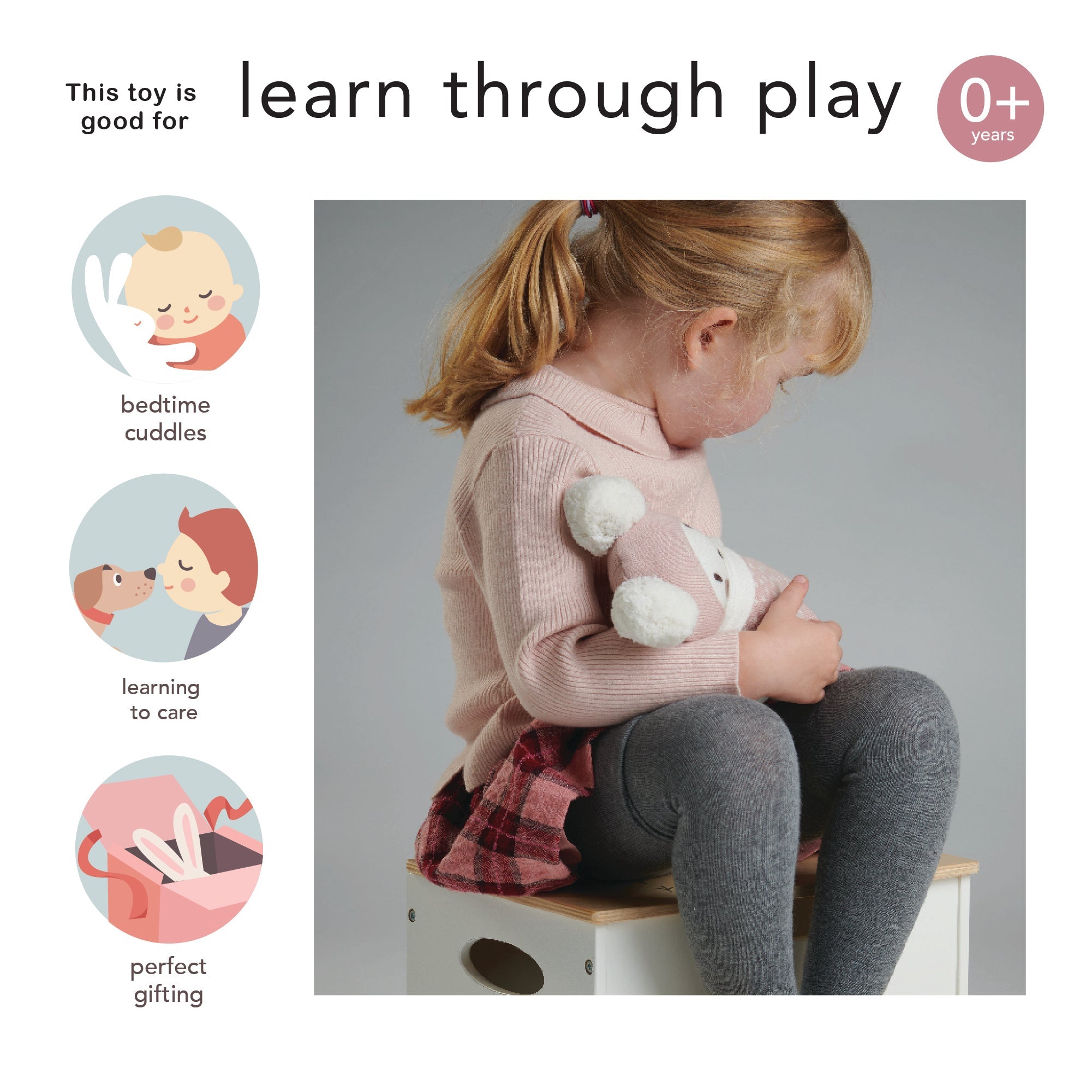 Threadbear Design Baby Bella Knitted Doll